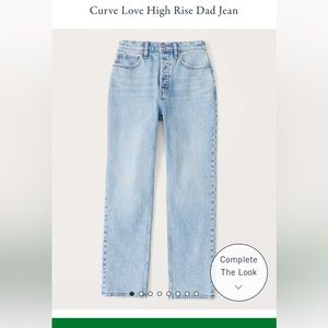 Curve Love Dad Jeans
